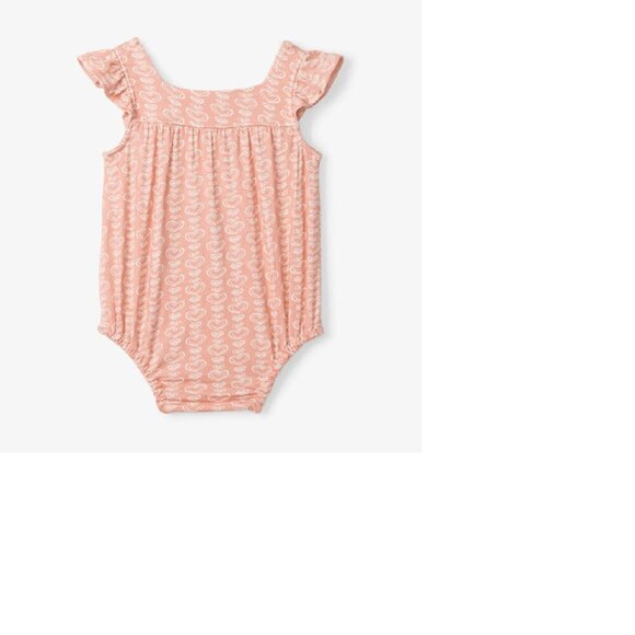 Hatley Shibori Hearts Baby Girl Bubble One Piece 9-12M - Picture 3 of 8